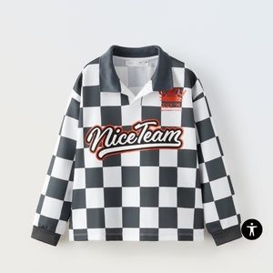 Zara kids racing long sleeve shirt. 12-13 yrs